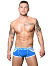 Boxer Almost Naked Retro Pocket - Bleu