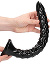 OUCH! Scaled Snake 12 inch Anal Dildo - Noir