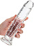RealRock - Dildo 9 inch without Balls - Crystal Clear