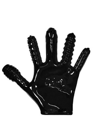 Gant de masturbation noir Finger-Fuck - Oxballs