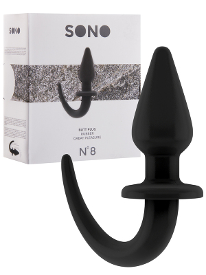 Plug anal noir design - SONO No.8