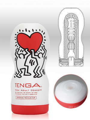 Vaginette Tenga - Original Vacuum Cup Keith Haring