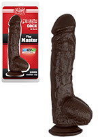 Gode marron The Master 24,5 cm - Push Monster Cock