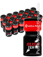 Poppers Rush Zero 10 ml - pack de 18