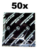 Preservatifs London Extra Strong x 50