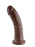 Coussin et gode vibrants Deluxe Inflatable Hot Seat - King Cock
