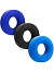 Hnkyjunk - C-Ring Multipack - Noir + Cobalt + Bleu