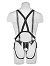 King Cock - 12 inch Hollow Strap-On Suspender System - Peau