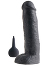 King Cock Squirting - Gode jaculateur 11 inch noir