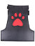 Puppy Play Padded Palm Gloves - Gants Rouges/noirs