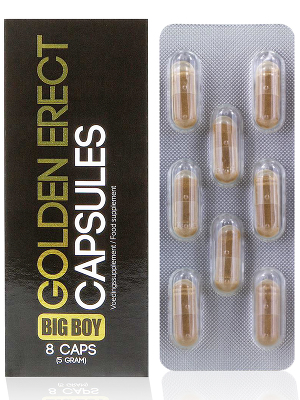 Complement alimentaire Big Boy Golden Erect 8 comprimes