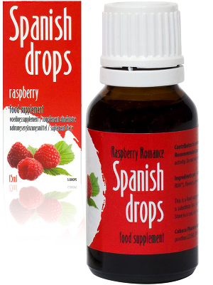 Complement alimentaire Spanish Fly Raspberry Romance 15 ml