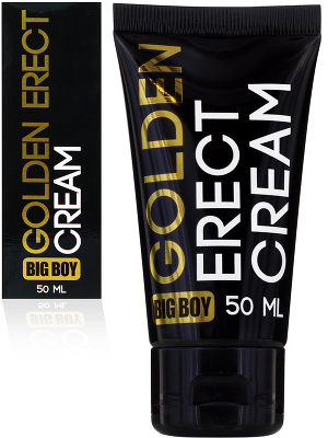 Crème stimulante Big Boy Golden Erect Cream 50 ml