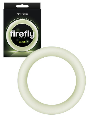 Firefly - Glow in the Dark Cockring Green - Large