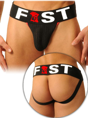 Fist - Jockstrap Logo - Noir