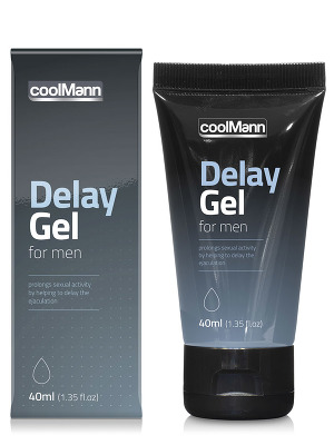 Gel retardant - Delay Gel coolMann 40ml
