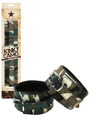 Kinky Camo - Wrist Cuffs