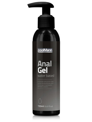 Lubrifiant anal à base d'eau - CoolMann 150 ml