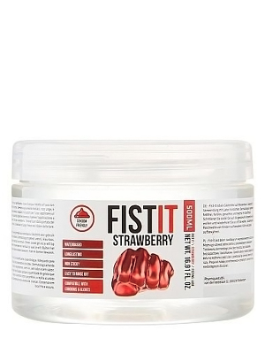 Lubrifiant  base d'eau got fraise - FISTIT Strawberry 500 ml