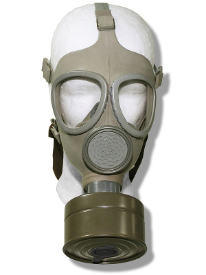 Masque  gaz tchque gris CM4