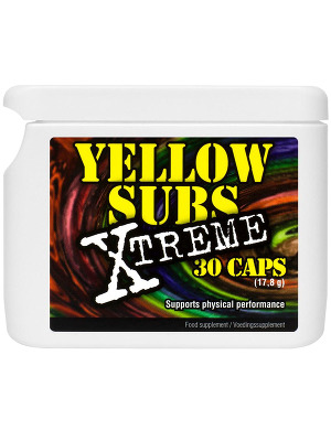 Pack de 30 comprims Yellow Subs Xtreme