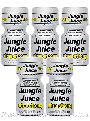 Poppers Jungle Juice Ultra Strong 10 ml - pack de 5