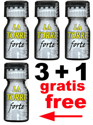 Poppers La Torre Forte small 3+1 gratuit