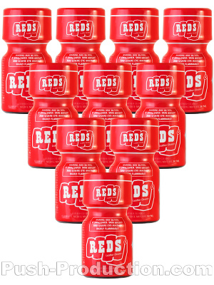 Poppers Reds 10 ml - pack de 10