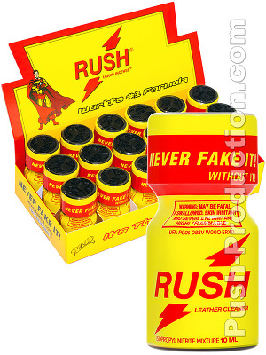 Poppers Rush Original 10 ml - pack de 18
