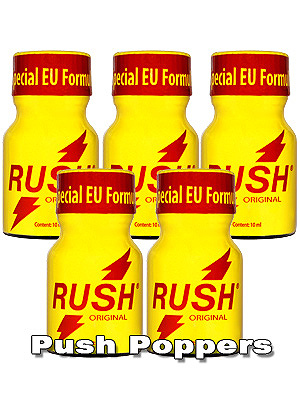 Poppers Rush Special Edition 10 ml - pack de 5