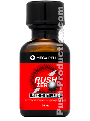 Poppers Rush Zero Red Distilled 24 ml