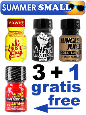 Poppers Summer Pack 6