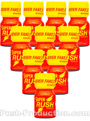 Poppers Super Rush 10 ml - pack de 10