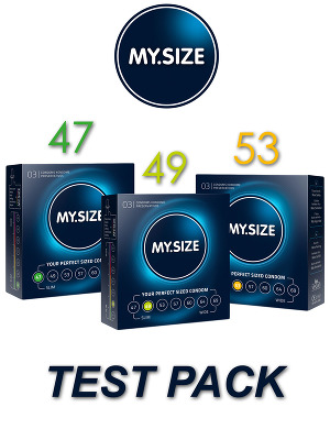 Preservatifs My.Size - Pack de test No.1