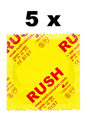 Preservatifs Rush x 5