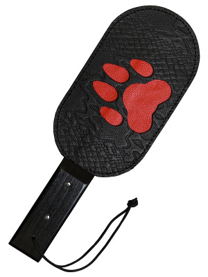 Puppy Dog - Tapette Genuine Leather Red Paw
