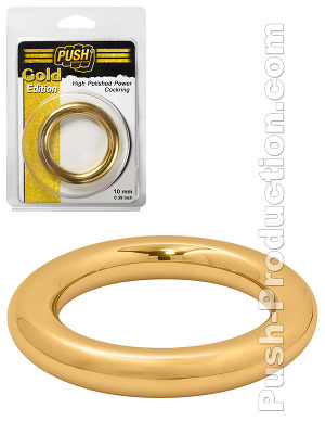 Push Gold Edition - Cockring High Polished Power 10mm