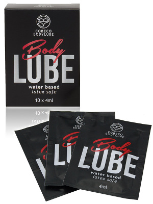 Sachets de lubrifiant Cobeco BodyLube 10 x 4 ml