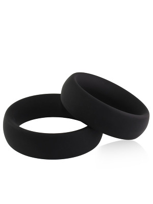 Set Duo Donut Cockrings Silicone