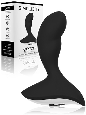 Stimulateur de prostate Geron noir  10 vitesses