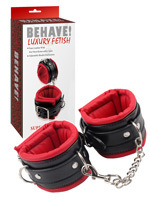 Behave! Luxury Fetish - Menottes Super Soft Ankle Cuffs