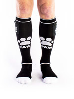 Brutus Puppy Party Socks with Pockets - Black/white