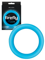 Firefly - Glow in the Dark Cockring Bleu - Large