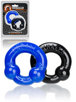 Oxballs - Cockrings Ultraballs noir et bleu