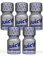 Pack Poppers Juic'd Platinum small x5
