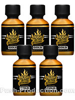 Pack Poppers Rush Ultra Strong Gold big x5