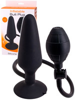 Plug anal gonflable - Silicone Pleasure Large