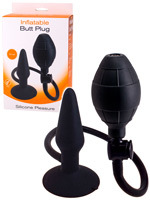 Plug anal gonflable - Silicone Pleasure Small