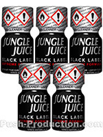 Poppers Jungle Juice Black Label 10 ml - pack de 5