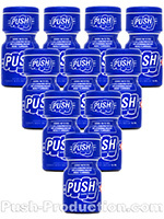 Poppers Push 10 ml - pack de 10